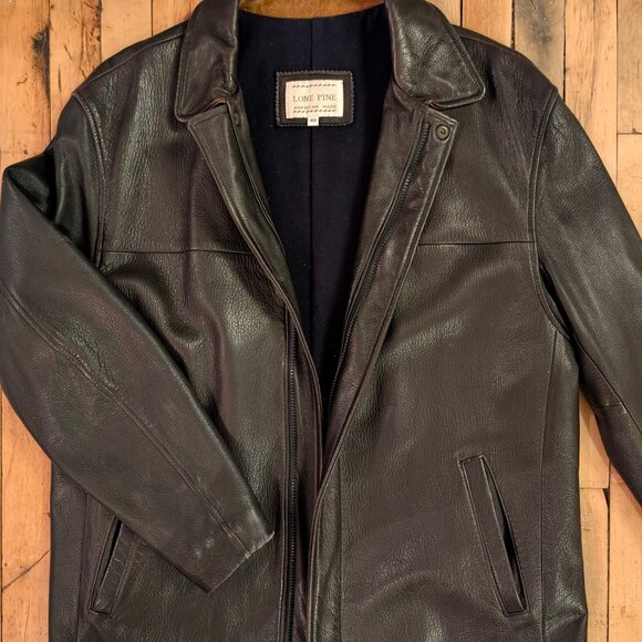 Luxury Leather Jacket from Lone Pine/Overland $2K+ size 40 Medium